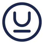 Text Underline Circle SVG Icon